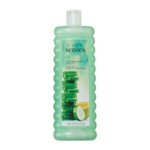 NWT AVON Senses Cucumber Melon Bubble Bath